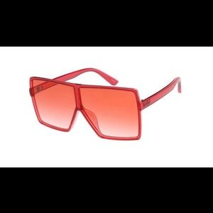 Red sunglasses